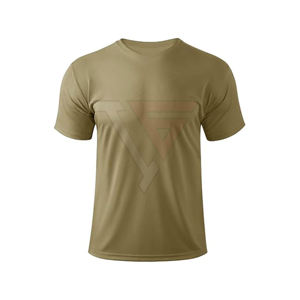 Camiseta Deportiva Personalizada con Logotipo para Hombre, Camiseta Deportiva de Secado Rápido para Entrenamiento Físico, Venta al por Mayor - Product Image 4