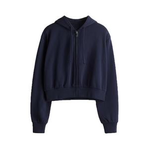 Vestido Sudadera de Forro Polar Personalizado para Mujer, 100% Algodón, Transpirable, Resistente al Viento, Ecológico, Diseño Bordado en Relieve en la Parte Delantera - Product Image 1