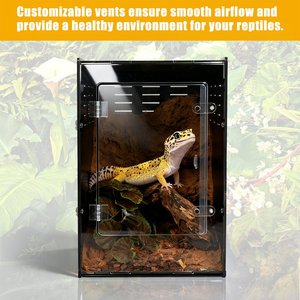 Enclos <span class=keywords><strong>pour</strong></span> reptiles en <span class=keywords><strong>PVC</strong></span> à rétention de chaleur avec fenêtre en acrylique <span class=keywords><strong>pour</strong></span> l'élevage en intérieur dans un climat froid, enclos <span class=keywords><strong>pour</strong></span> gecko et reptiles - Product Image 6