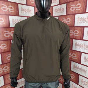 Chaqueta transpirable personalizada de media cremallera para correr y correr, ropa deportiva de manga larga para actividades al aire libre disponible para chaquetas para correr de hombre - Product Image 2