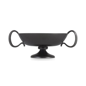Handmade <b>Metal</b> <b>Bowl</b> With Dual Handles Vintage Design For Food Serving Decorative Use Durable Uncoated Finish - Product Image 2