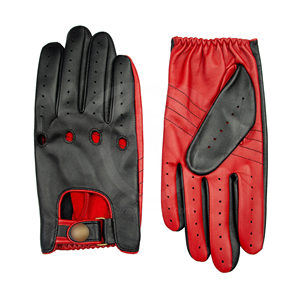 Gants unisexes en cuir de mouton, doux et flexibles, pour la conduite et les occasions décontractées - Product Image 2