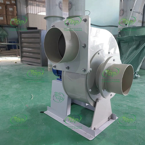 Chemical Resistant PP Centrifugal Fan 500 m3h Small Capacity Plastic Exhaust <b>Blower</b> - Product Image 1