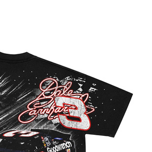 Custom Racing <b>Car</b> Print Men's Black Short Sleeve T-<b>Shirt</b> Regular Fit O-Neck Casual Style - Product Image 3