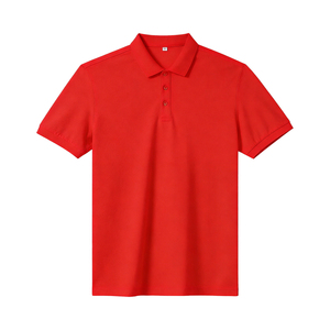 Premium Quality Custom Men Knitted for Shirt 220g Silk/Cotton <b>Blend</b> Soft Breathable Front Embroidered Blank Slim Fit - Product Image 4