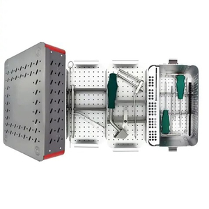 Kit d'instruments pour implants à vis canulées, réutilisable, en acier inoxydable, équipement orthopédique pour la stabilisation des fractures et des traumatismes - Product Image 5