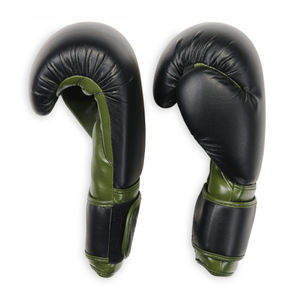 High Quality Custom Red Gym Boxing <b>Gloves</b> Training Leather with Custom PVC Logo <b>Fitness</b> MMA Colors for Martial Arts Boxing - Product Image 4