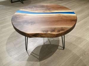 Mesa de Centro Moderna de Resina Epoxi Transparente de la Mejor Calidad, la Mejor Mesa de Madera para Sala de Estar, Mesa de Centro de Epoxi - Product Image 2