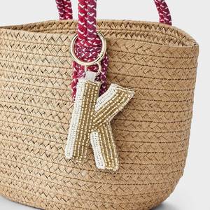 Fashionable Beaded Embroidery Keychain For Gift Creative Seed Beads Handmade Keychain Craft Item - Product Image 1