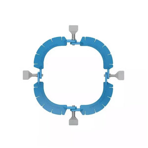 เครื่องมือดึงแผลผ่าตัดสำหรับสัตว์เลี้ยง ยี่ห้อ Lone Star Veterinary Orthopedic Ring Retractor แบบ 10 ตะขอ ใช้งานด้วยมือ ทำจากสแตนเลสสตีล ใช้ซ้ำได้ สำหรับม้า - Product Image 3