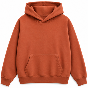 Sweat-shirt à capuche coupe classique pour homme, couleur unie, 100% coton molletonné, design décontracté avec poche, écologique, respirant, séchage rapide, 500g - Product Image 1