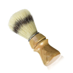 High Demanded Wholesale Vegan Synthetic Wood Handle Bikini Men Shaving Brush Hair Removal Tegra Surgical CO CE Certified Salon - Product Image 5