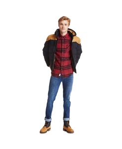 Custom Logo Printed Stand Collar Front Oversized Baggy <b>Waterproof</b> Windproof Puffer <b>Long</b> Sleeve Zip Polyester Winter <b>Jacket</b> - Product Image 5