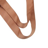 Sac de shopping personnalisé en papier avec poignées en tissu, estampage à chaud doré, ruban cadeau, pour vêtements et cosmétiques