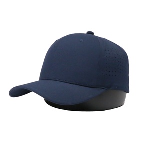 Custom Embroidery Logo High Quality Adjustable Waterproof Laser Cut Hole Blank Perforated <b>Baseball</b> <b>Caps</b> - Product Image 1