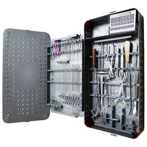 Kit de Instrumentos Ortopédicos Manuales de Acero Inoxidable, Herramientas Quirúrgicas de Tamaño Estándar, Juego de Cirugía de Fragmentos, Instrumentos CE SurgiRight - Product Image 2