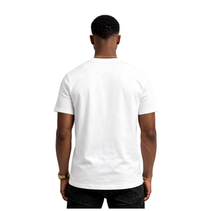 Camiseta Blanca con Cuello en V Kappa Alpha Psi Número 8, Ropa de Fraternidad Griega con Gráfico Audaz, Comodidad Premium y Ajuste Elegante - Product Image 2