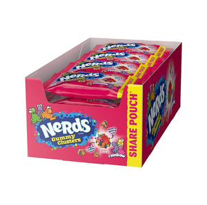 High Performance Nerdss Juicy Gummy Clusters Mega Size Double <b>The</b> <b>Bite</b> For Distributors - Product Image 4