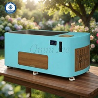 Bain de glace professionnel intelligent à couleur personnalisable avec refroidisseur intégré pour piscine, pour athlètes et usage extérieur en salle de sport