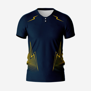 Camisetas de Cricket Personalizables para Entrenamiento y Partidos, Camisetas de Cricket de Poliéster Lisas, Ropa Deportiva para Adultos - Product Image 5