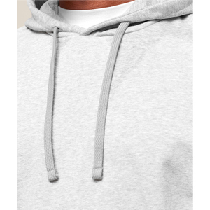 Sudadera con Capucha para Hombre, Color Gris Claro, Manga Raglán, Estilo Casual, con Bolsillo Tipo Canguro - Product Image 5