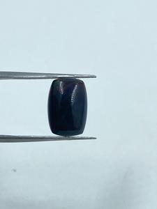 Ópalo de Fuego Natural Negro de Alta Calidad, Corte Rectangular Redondeado, Piedra Preciosa Suelta de 4.12 Quilates, 10x15.70MM, para Joyería - Product Image 2