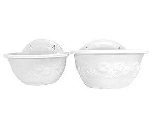 <b>Large</b> Wall Mounted Garden Planter Sets Decorative Flower <b>Pots</b> for Home and Outdoor Decor - Product Image 3