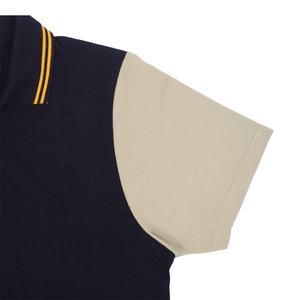 Polo informal de manga corta para hombre, ropa de calle colorida personalizada en blanco, novedad de verano, con OEM - Product Image 5