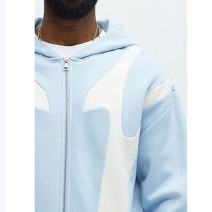 Conception personnalisée, streetwear de haute qualité, 420 grammes, sweat-shirt à capuche avec motif d'araignée géométrique - Product Image 3