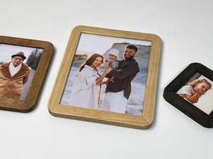 Small Tabletop <b>Picture</b> <b>Frame</b> – <b>Wooden</b> Desktop Photo Display for Family <b>Pictures</b> & Home Decor - Product Image 4