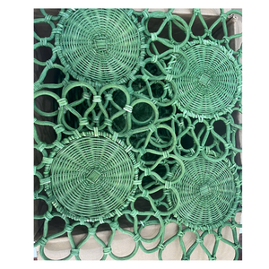 Natural Rattan Mat and Rattan Plate <b>Woven</b> <b>Placemat</b> for Table and Home Decoration - Product Image 5
