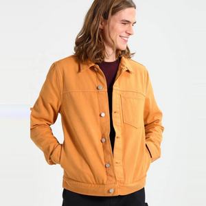 Chaqueta de mezclilla para hombre, la mejor calidad para otoño, chaquetas de mezclilla para hombre al por mayor, diseño de ropa masculina, uso cómodo y personalizado. - Product Image 2