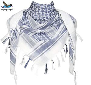 Pañuelo Árabe Shemagh de Algodón Camuflado al por Mayor, Keffiyeh del Desierto con Logotipo Personalizado, Transpirable, Cortavientos y Antipolvo, para Hombre - Product Image 4