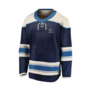 Maillot de hockey sur glace respirant grande taille en gros, marque privée, maillot de hockey sur glace le plus vendu pour la vente en ligne - Product Image 2