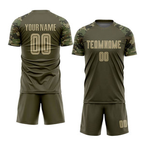 ชุดฟุตบอลแบบสวมใส่สบาย ดีไซน์ล่าสุด ผลิตตามสั่ง ระบายอากาศได้ดี แบบเรียบง่าย พร้อมบริการ OEM รุ่นใหม่ล่าสุด ทรงเข้ารูป ชุดฟุตบอลมืออาชีพ - Product Image 1