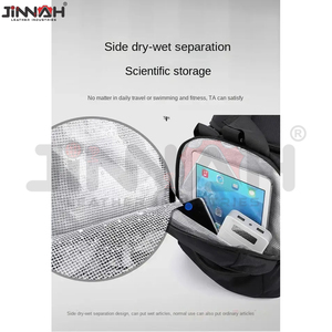 Grand sac d'entraînement sportif, sac de baseball avec compartiment pour ballon, sac à dos professionnel robuste pour équipement, unisexe - Product Image 6