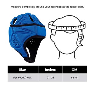 Casco de Rugby Ligero y Suave para Adultos, Protector de Cabeza Deportivo, Ajustable, Protector de Cabeza para Fútbol Americano - Product Image 4