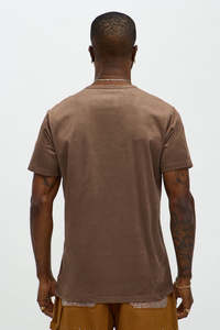 เสื้อยืดผู้ชายคอกลมทรงโอเวอร์ไซส์ ผ้าคอตตอน 100% หนัก 280 กรัม คุณภาพสูง ซักแล้วไม่หด ระบายอากาศได้ดี แห้งเร็ว สไตล์วินเทจ - Product Image 3