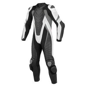 Combinaison de moto pour garçons à manches longues, en cuir coloré, 220g, haute protection, logo personnalisé, coupe-vent, toutes saisons - Product Image 3