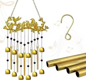 Campana Navideña de Metal Rústica de Lujo para Decoración Festiva - Product Image 3