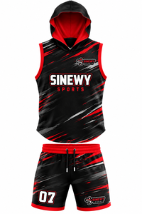 Uniformes de Fútbol Americano 7v7 de Sinewy Sports, 100% Poliéster Transpirable, Diseño Sublimado, Tallas Grandes - Product Image 2