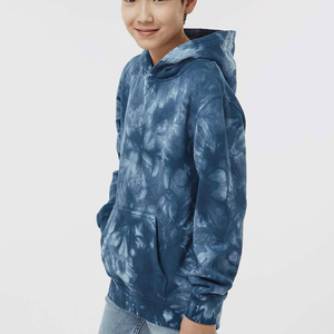 Sweat-shirts à capuche tie-dye pour hommes de qualité supérieure, coupe oversize à épaules tombantes, imprimés ou de couleur unie, légers, en promotion en ligne - Product Image 2