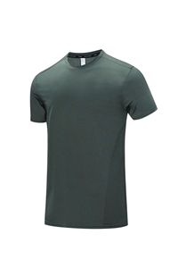 Camiseta de Cuello Redondo para Hombre, Transpirable, 100% Poliéster, Manga Corta, Cómoda, Informal Elegante, Moda de Verano, Ropa Básica para el Día a Día - Product Image 4
