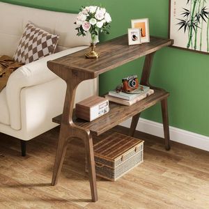 Tavolo Console in Legno Massello Utilizzabile Come Tavolino Laterale - Product Image 3