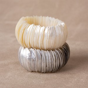 Beach inspired fashion <b>jewellery</b> sea <b>shell</b> bracelet hand-crafted seashell bangle bracelets - Product Image 6