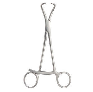 Pinzas Ortopédicas Curvas de 5.5 Pulgadas de Acero Inoxidable Quirúrgico, Reutilizables, para Sujetar Placas y Guiar Taladros - Product Image 1