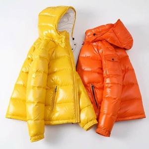 Custom Mens Quilted Puffer Jacket Warm Insulated <b>Winter</b> <b>Coat</b> <b>Hooded</b> Streetwear Private Label Outerwear Supplier - Product Image 4