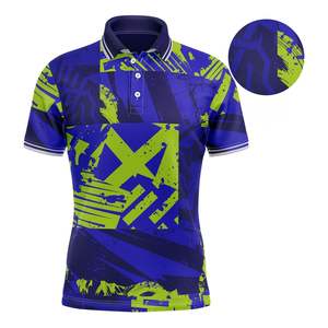 Maillot de sport personnalisé sublimé respirant à manches courtes en Spandex/Polyester, anti-humidité, pour la pratique sportive (vente en gros) - Product Image 1