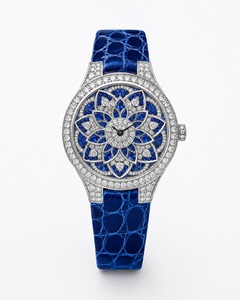 Luxury unisex Diamond Watch Stainless Steel Case <b>Red</b> Dial Roman Numeral Analog Quartz Movement Sapphire Crystal 44mm - Product Image 1