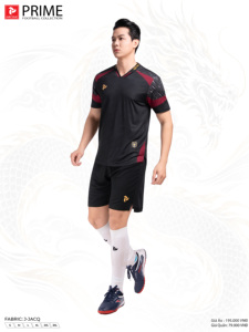 Camiseta Deportiva de Fútbol Just Play PRIME, Cuello en V, Absorbe la Humedad, Transpirable, Elástica en 4 Direcciones, J-JACQ, 100% Poliéster, Bloques de Color, Talla 6 - Product Image 3